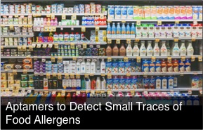 aptamers for food allergy test